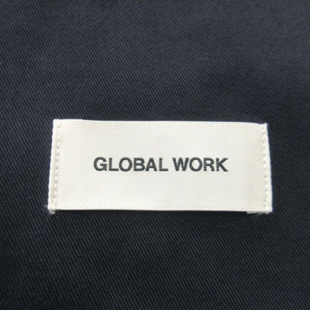 GLOBAL WORK(グローバルワーク)のグローバルワーク ジャケット テーラード 裏地なし ストレッチ 厚手 M 紺 メンズのジャケット/アウター(テーラードジャケット)の商品写真