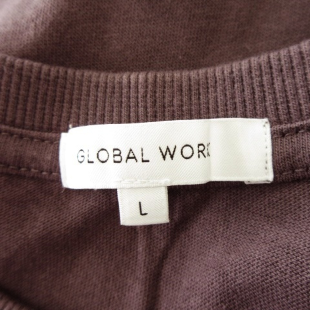 GLOBAL WORK(グローバルワーク)のグローバルワーク Tシャツ カットソー 半袖 フェイクレイヤード L グレー メンズのトップス(Tシャツ/カットソー(半袖/袖なし))の商品写真