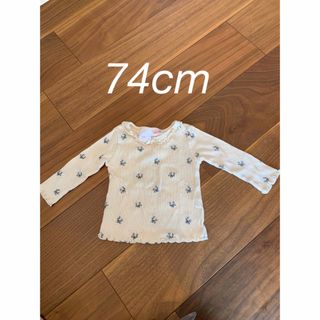 ザラキッズ(ZARA KIDS)のZARA リブロンT 花柄(Ｔシャツ)