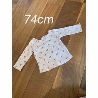 ザラキッズ(ZARA KIDS)のZARA リブロンT 花柄(Ｔシャツ)