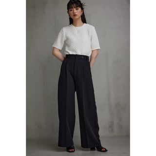 アズールバイマウジー(AZUL by moussy)のazul ポップコーンカットトップス(カットソー(半袖/袖なし))