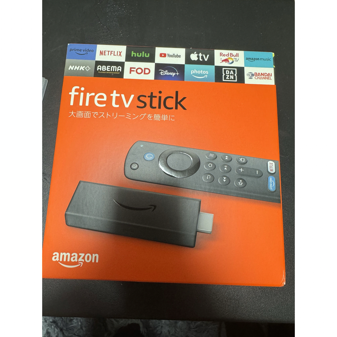 Fire TV Stick 音声認識リモコン(第3世代)付属 スマホ/家電/カメラのテレビ/映像機器(その他)の商品写真