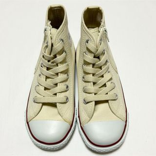 コンバース(CONVERSE)の新品未使用　コンバースオールスター　ホワイト　18cm キッズスニーカー　子供靴(スニーカー)