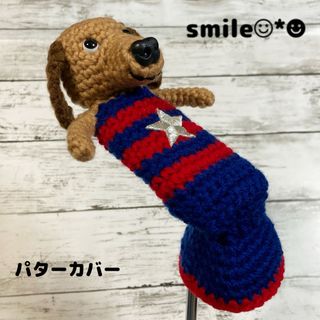 ゴルフ　パターカバー　ハンドメイド(その他)