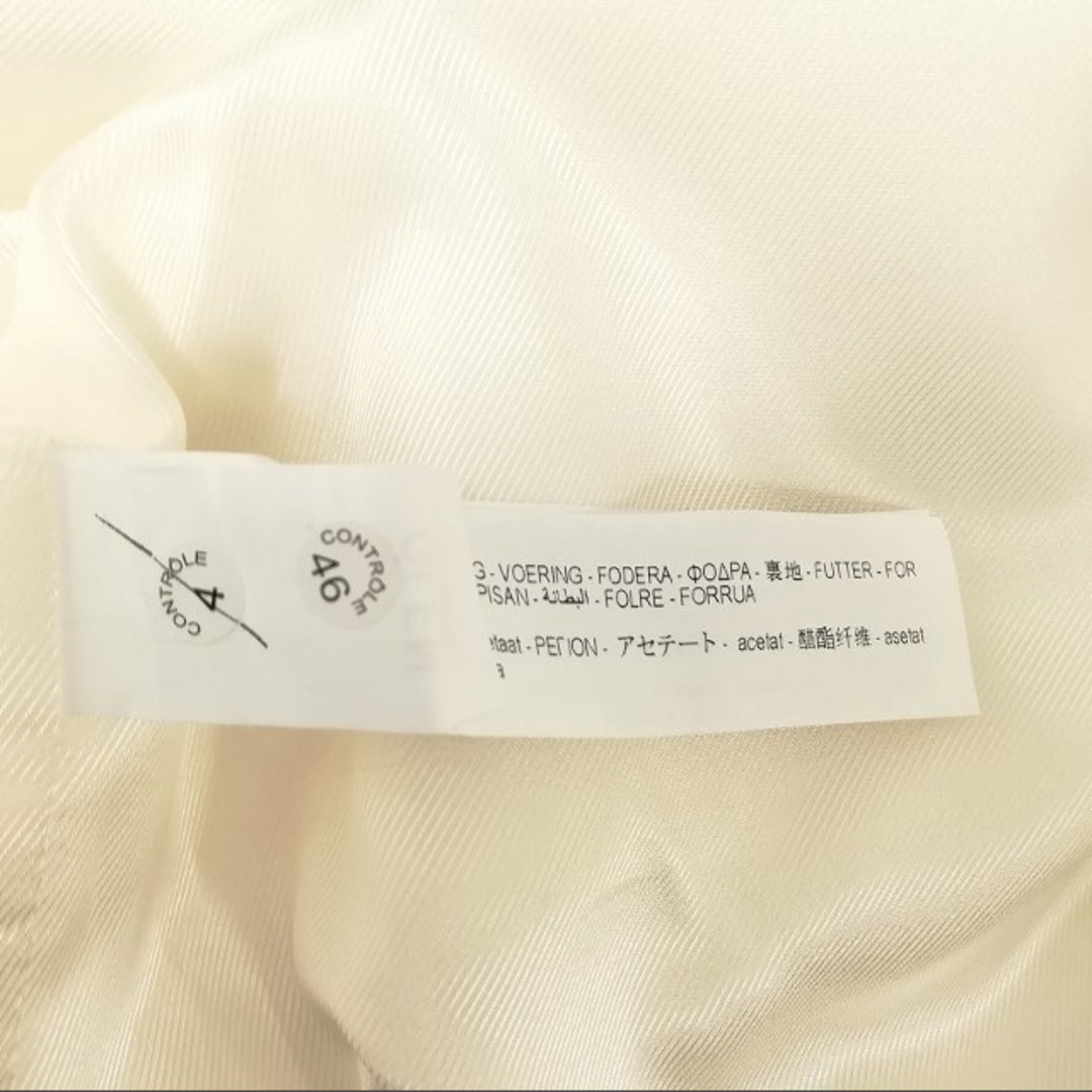 ZARA(ザラ)のジャケット 美品 スイングトップ アウター ブルゾン レーヨン  XS ホワイト メンズのジャケット/アウター(ブルゾン)の商品写真