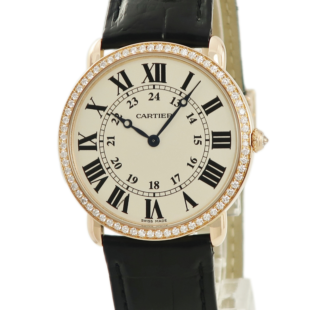 Cartier(カルティエ)のカルティエ  ロンド ルイ カルティエ LM WR000651 手巻き メンズの時計(腕時計(アナログ))の商品写真