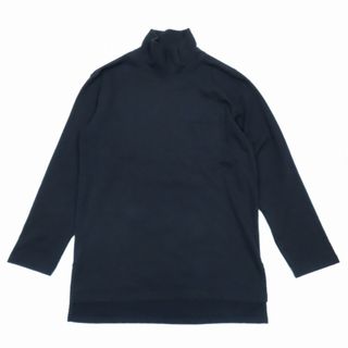 エンジニアードガーメンツ(Engineered Garments)のEngineered Garments ハイネック Tシャツ 長袖 S 黒(Tシャツ/カットソー(七分/長袖))