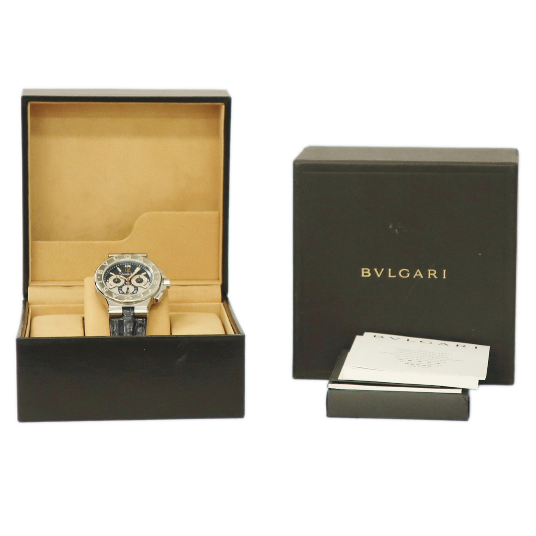 BVLGARI(ブルガリ)のブルガリ  ディアゴノ カリブロ303 クロノグラフ DG42C3SWG メンズの時計(腕時計(アナログ))の商品写真