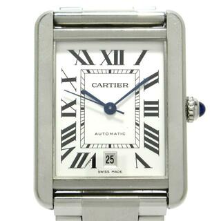 カルティエ(Cartier)のCartier(カルティエ) 腕時計 タンクソロXL W5200028 メンズ SS シルバー(その他)