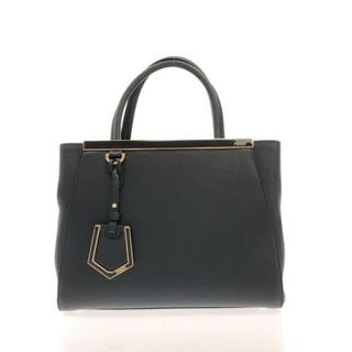 FENDI(フェンディ) トートバッグ美品  プチ トゥージュール 8BH253 黒 レザー