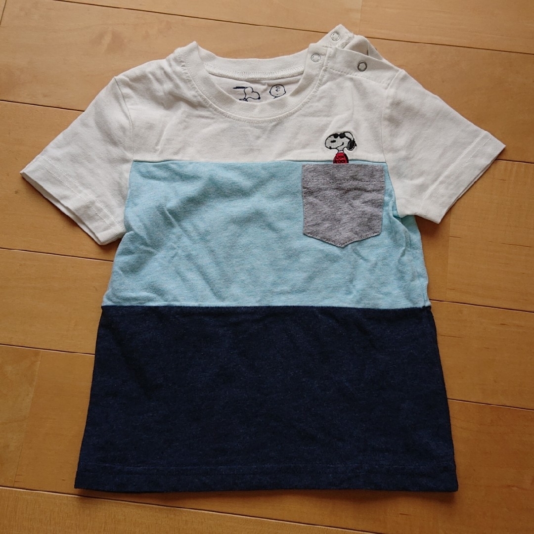 半袖Tシャツ 90サイズ ２枚セット キッズ/ベビー/マタニティのキッズ服男の子用(90cm~)(Tシャツ/カットソー)の商品写真