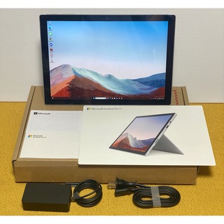 マイクロソフト(Microsoft)の【極美品】Surface Pro 7+ 8GB/128GB Office2021(ノートPC)