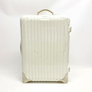 リモワ(RIMOWA)のRIMOWA(リモワ) キャリーバッグ アイボリー ロックナンバー【000】/2輪 ポリカーボネイト(スーツケース/キャリーバッグ)