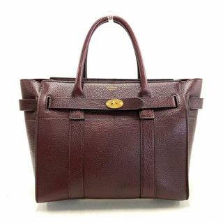 マルベリー(Mulberry)のMULBERRY(マルベリー) ハンドバッグ スモール ジップド ベイズウォーター バーガンディ(ボルドー) レザー(ハンドバッグ)