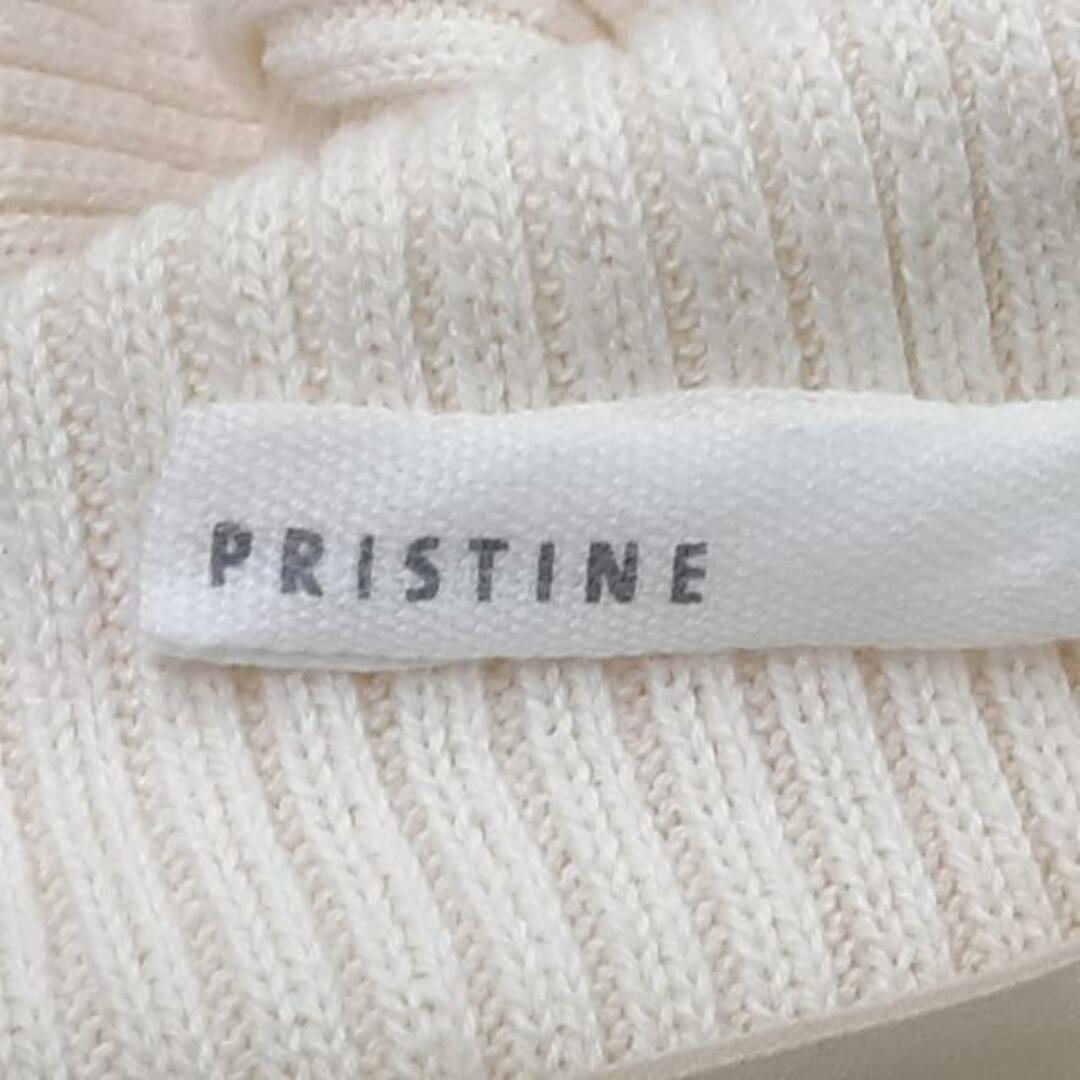 pristine(プリスティン) 長袖セーター サイズL レディース美品  - アイボリー タートルネック/ニット レディースのトップス(ニット/セーター)の商品写真