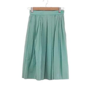 YvesSaintLaurent(イヴサンローラン) スカート サイズS レディース美品  - ライトブルー ひざ丈