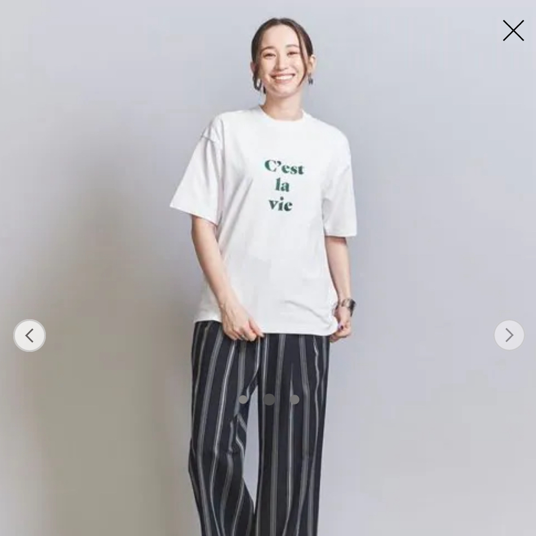 BEAUTY&YOUTH UNITED ARROWS(ビューティアンドユースユナイテッドアローズ)のWEB限定　ロゴTシャツ レディースのトップス(Tシャツ(半袖/袖なし))の商品写真