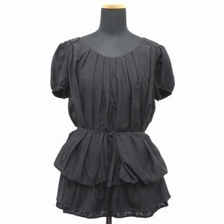 トゥービーシック(TO BE CHIC)のトゥービーシック TO BE CHIC プリーツ ブラウス カットソー 3♪２(シャツ/ブラウス(半袖/袖なし))