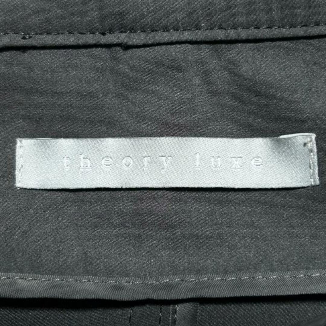 Theory luxe(セオリーリュクス)のtheory luxe(セオリーリュクス) コート サイズ40 M レディース - 黒 長袖/春 レディースのジャケット/アウター(その他)の商品写真