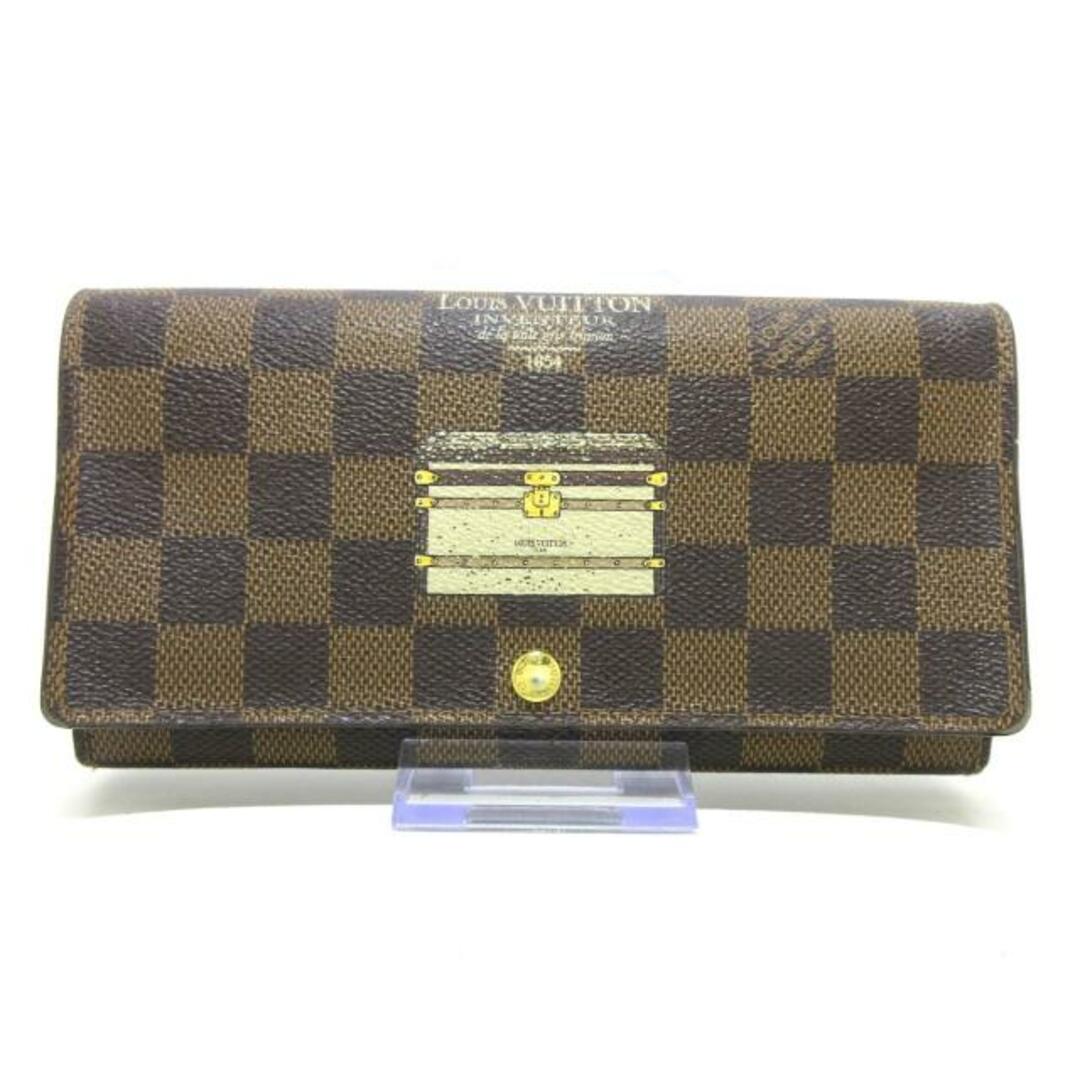 LOUIS VUITTON(ルイヴィトン)のLOUIS VUITTON(ルイヴィトン) 長財布 モノグラム ポルトフォイユサラ N63179 エベヌ ダミエキャンバス レディースのファッション小物(財布)の商品写真