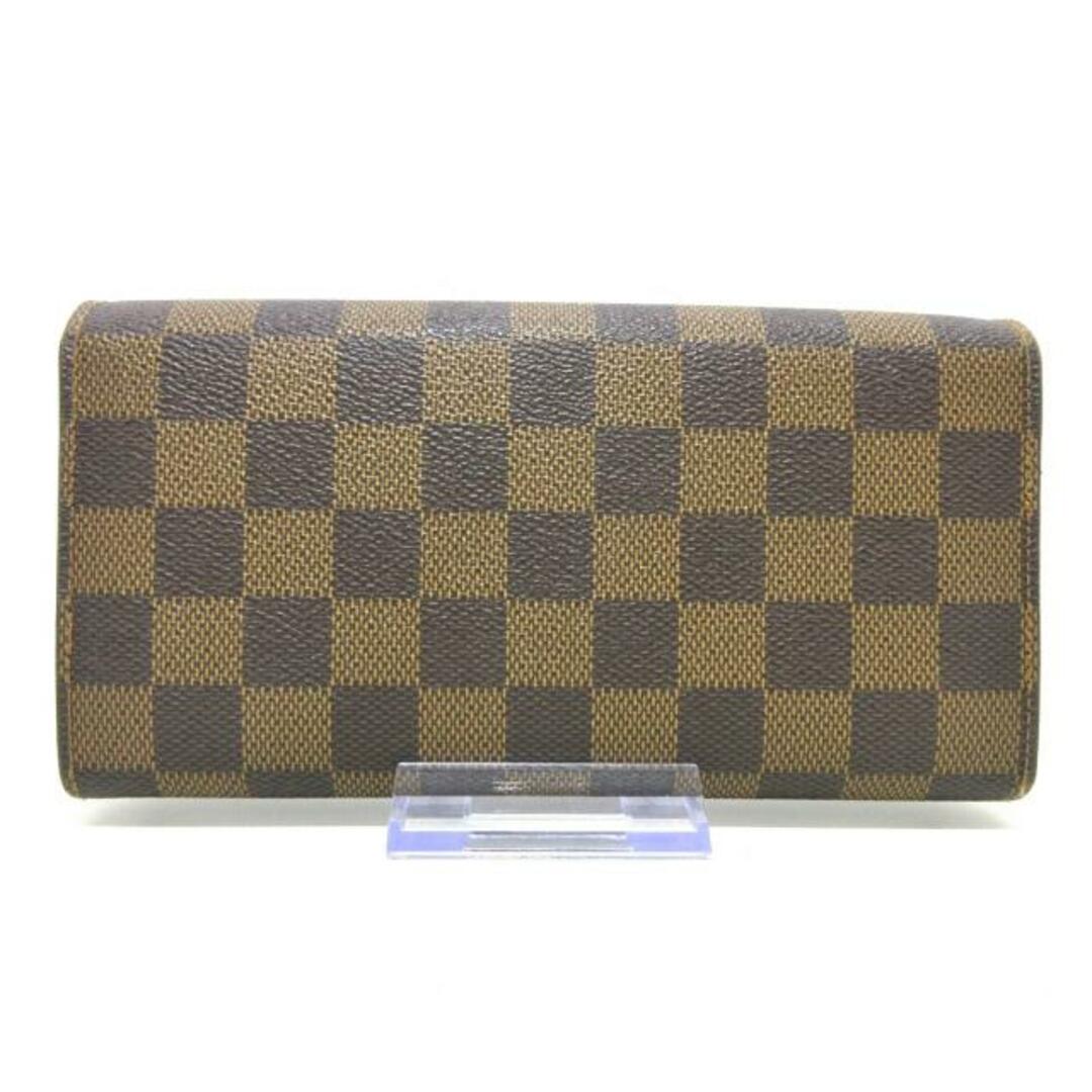 LOUIS VUITTON(ルイヴィトン)のLOUIS VUITTON(ルイヴィトン) 長財布 モノグラム ポルトフォイユサラ N63179 エベヌ ダミエキャンバス レディースのファッション小物(財布)の商品写真