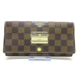 ルイヴィトン(LOUIS VUITTON)のLOUIS VUITTON(ルイヴィトン) 長財布 モノグラム ポルトフォイユサラ N63179 エベヌ ダミエキャンバス(財布)