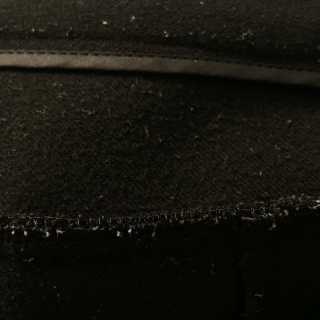 TO BE CHIC(トゥービーシック)のTO BE CHIC(トゥービーシック) パンツ サイズ40 M レディース - 黒 クロップド(半端丈)/フリル/リボン レディースのパンツ(その他)の商品写真