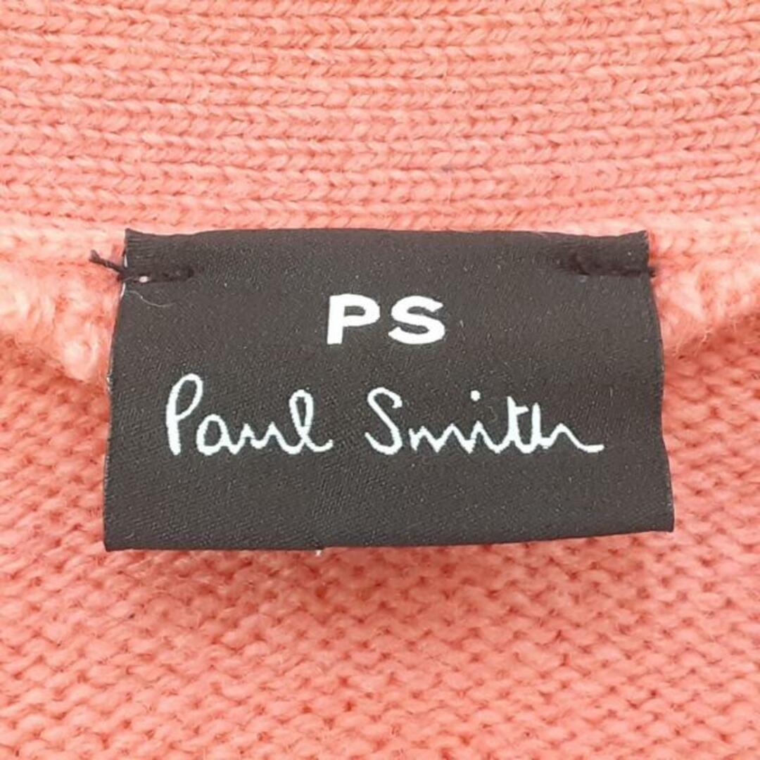 Paul Smith(ポールスミス)のPaulSmith(ポールスミス) カーディガン サイズS レディース美品  - ピンク×黒 長袖 レディースのトップス(カーディガン)の商品写真