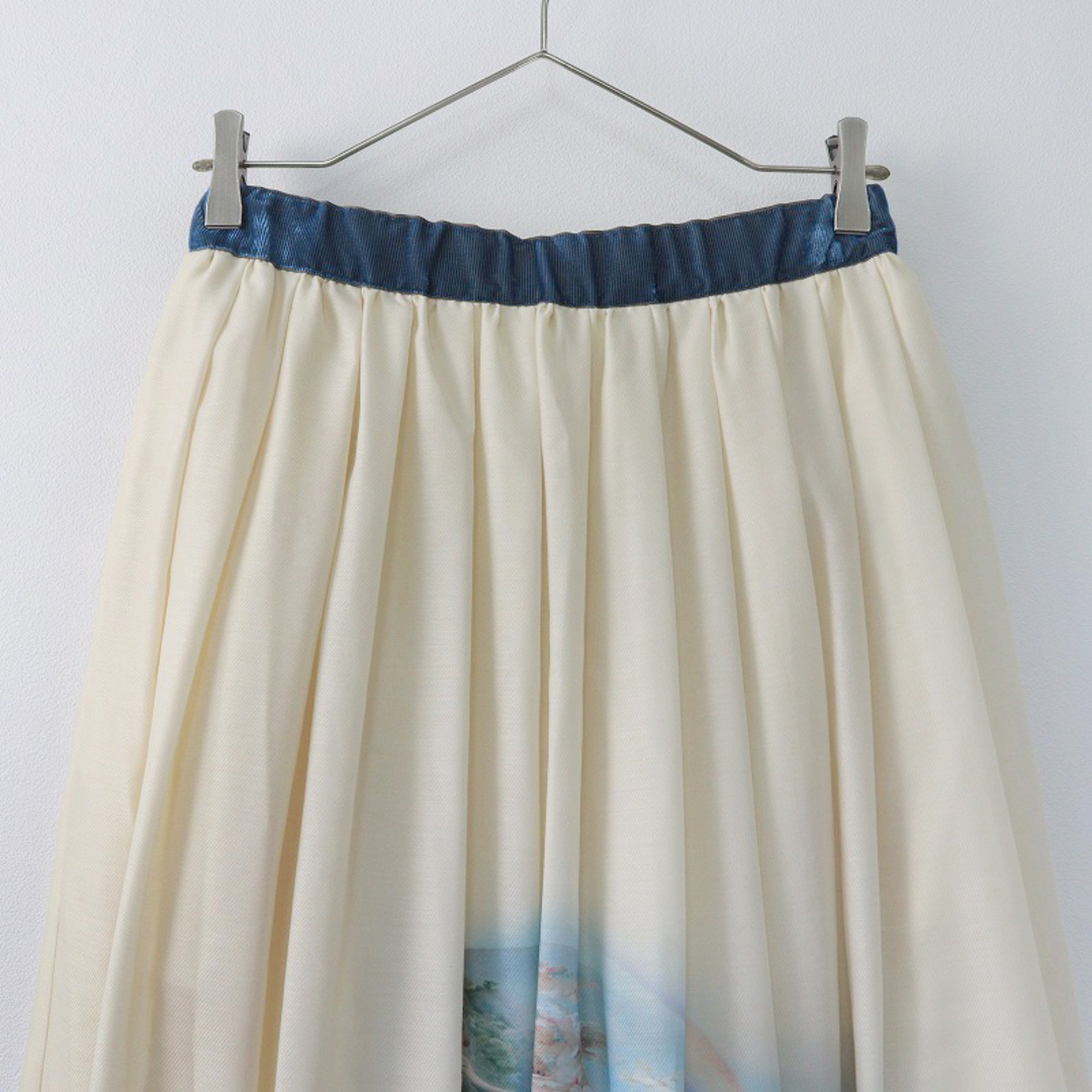 JaneMarple(ジェーンマープル)の美品 定価41580円 2023AW ジェーンマープル Jane marple Holy nocturnes long skirt ロングスカート M/アイボリー【2400013821605】 レディースのスカート(ひざ丈スカート)の商品写真