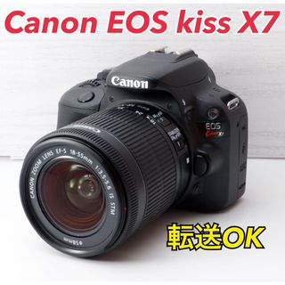 キヤノン(Canon)の★Canon EOS kiss X7★S数約1600回●美品●スマホ転送(デジタル一眼)