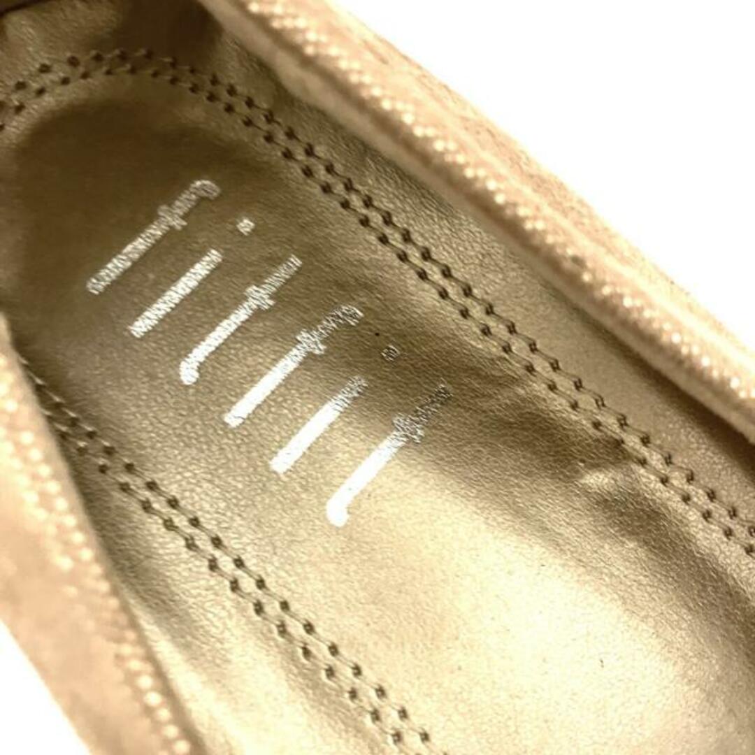 fitfit(フィットフィット)のfitfit(フィットフィット) パンプス 23 レディース - ベージュ 化学繊維 レディースの靴/シューズ(ハイヒール/パンプス)の商品写真