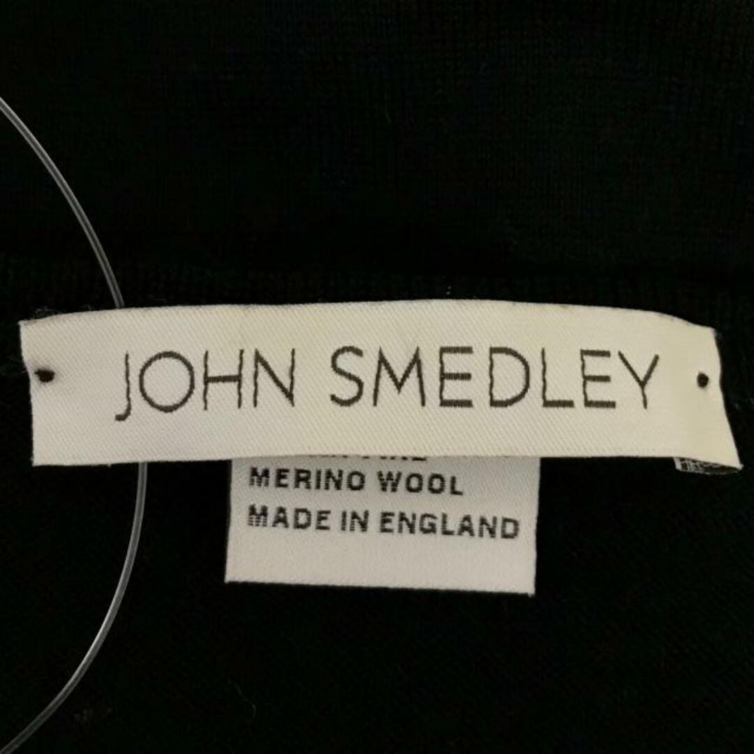 JOHN SMEDLEY(ジョンスメドレー)のJOHN SMEDLEY(ジョンスメドレー) 長袖セーター サイズS レディース - 黒×ピンク×マルチ Vネック/アーガイル レディースのトップス(ニット/セーター)の商品写真