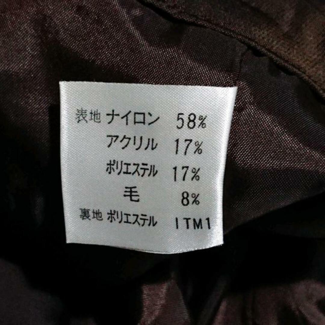 HIROKO BIS(ヒロコビス)のHIROKO BIS(ヒロコビス) ロングスカート サイズ13 L レディース美品  - ダークブラウン マキシ丈 レディースのスカート(ロングスカート)の商品写真
