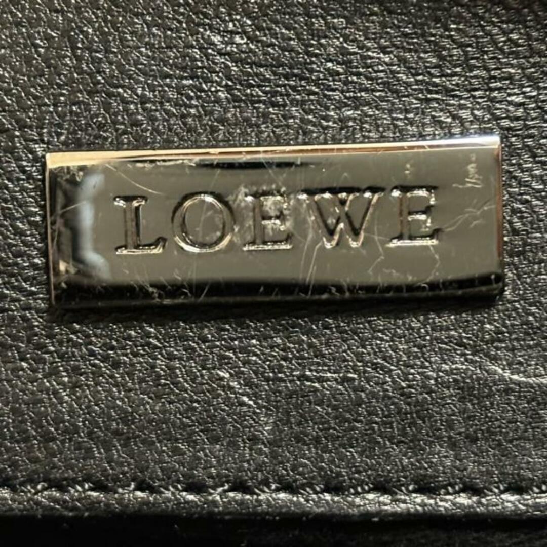 LOEWE(ロエベ)のLOEWE(ロエベ) ハンドバッグ美品  アマソナ28 黒 レザー レディースのバッグ(ハンドバッグ)の商品写真