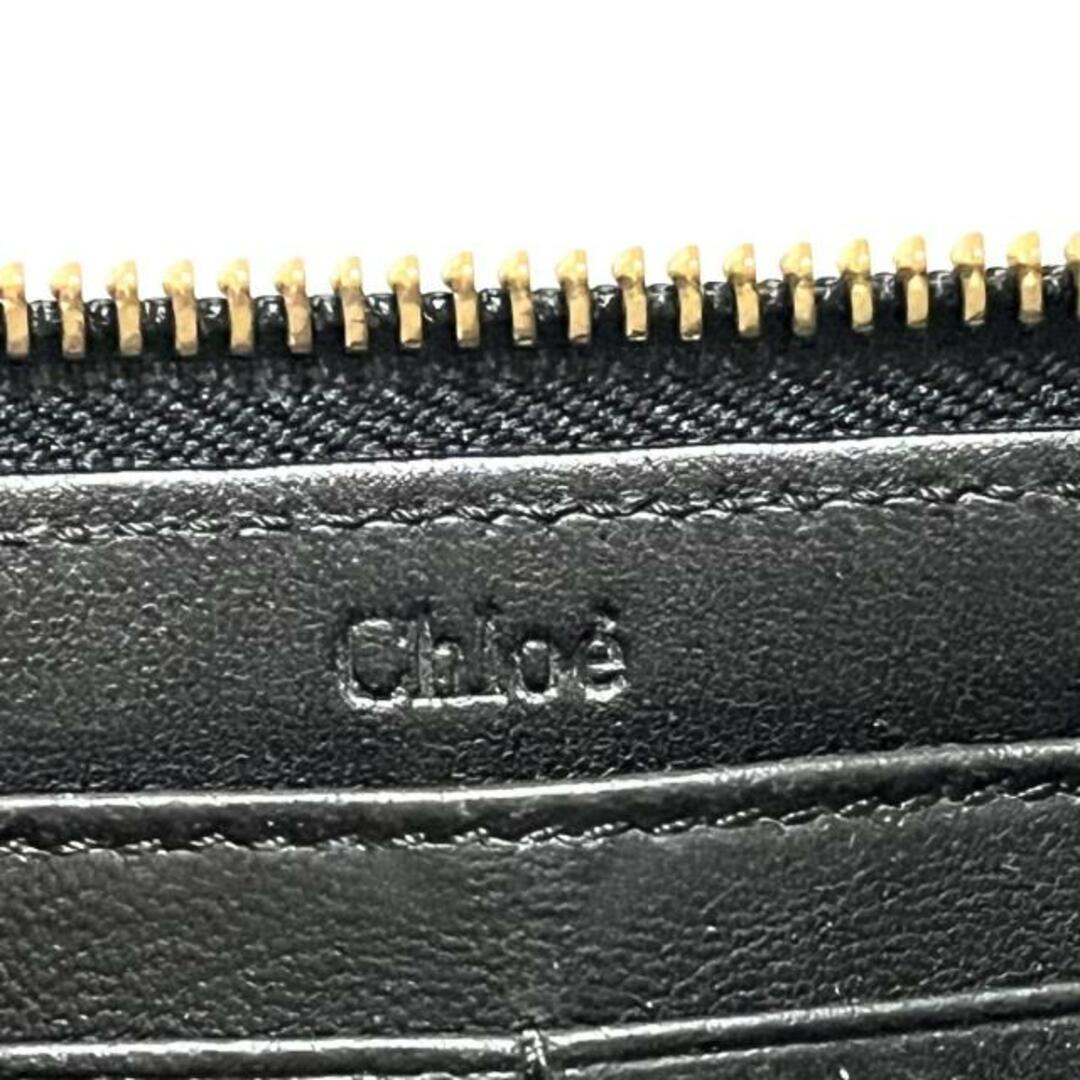 Chloe(クロエ)のChloe(クロエ) 長財布 レイチェル 黒 L字ファスナー レザー レディースのファッション小物(財布)の商品写真