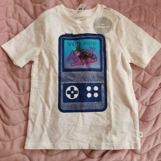 ギャップ(GAP)のGAP　白色　半袖　Tシャツ　110cm(Tシャツ/カットソー)