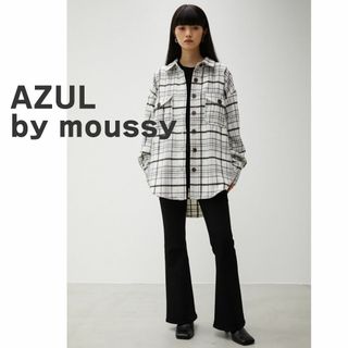 AZUL by moussy アズール　マウジー　 シャツ　チェック　フランネル