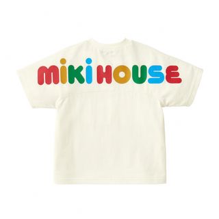 ミキハウス(mikihouse)の新品　ミキハウス　バックロゴ　半袖Tシャツ　130(Tシャツ/カットソー)