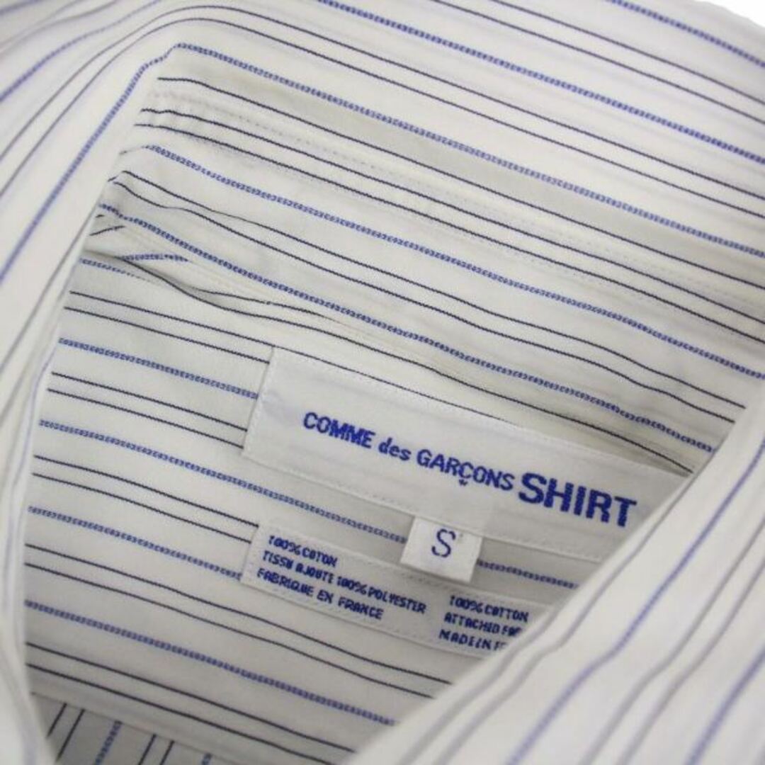 COMME des GARCONS SHIRT 90's シャツ 長袖 S 白 メンズのトップス(シャツ)の商品写真