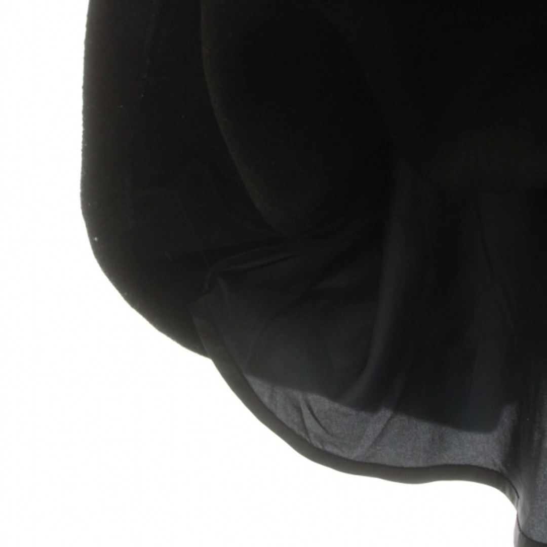 moussy(マウジー)のマウジー M_ 23AW タックミニスカート 1 黒 010GA230-6000 レディースのスカート(ミニスカート)の商品写真