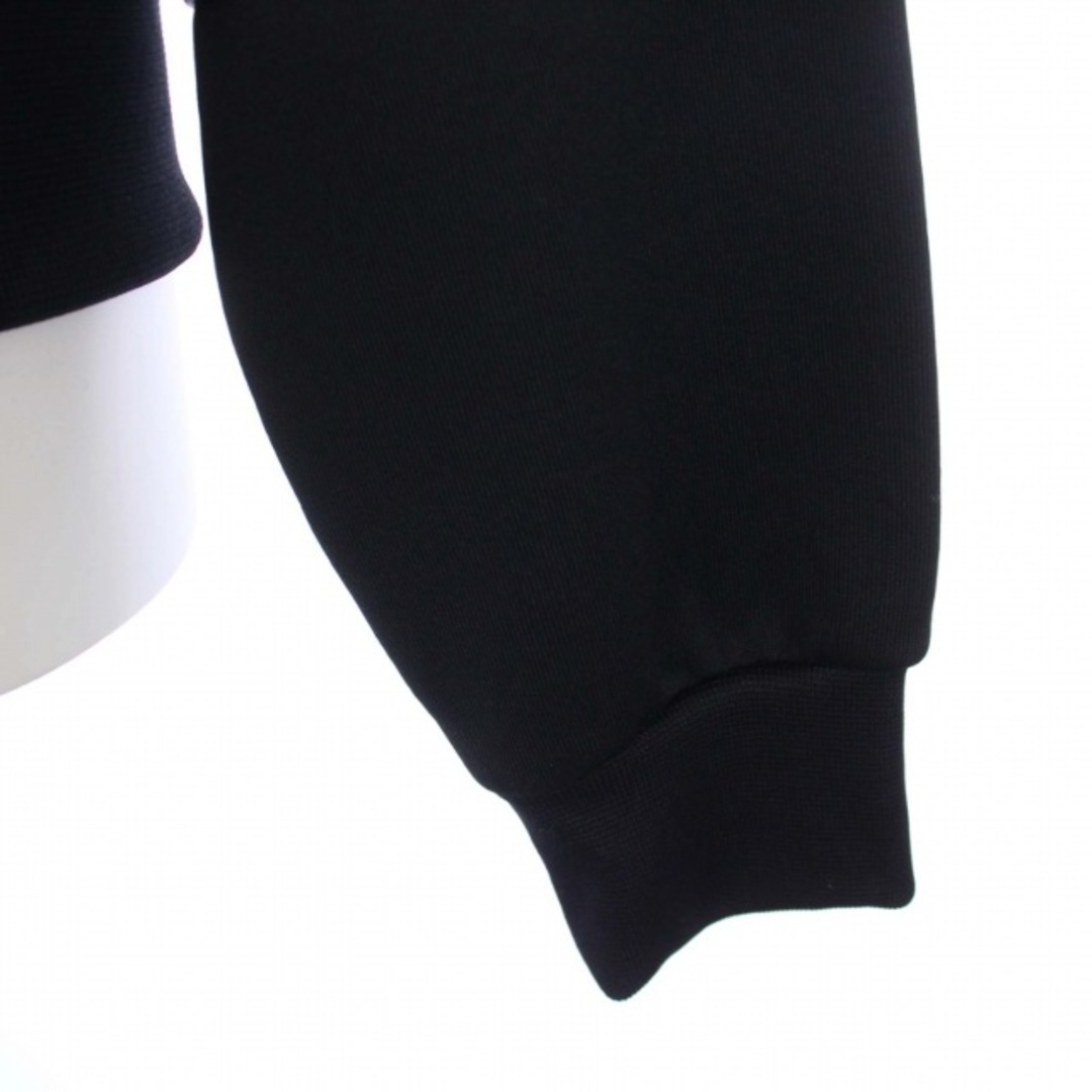 アディダスオリジナルス トラックジャケット ジップアップ ロゴ刺繍 XS 黒 白 レディースのジャケット/アウター(ブルゾン)の商品写真
