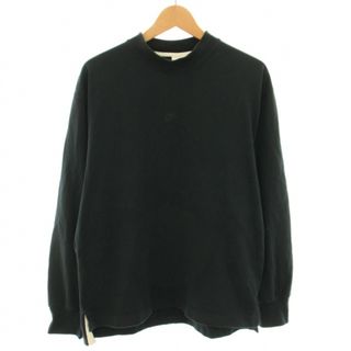 ナイキ(NIKE)のNIKE AS M NSW STE LS MOCK BLACK ロンT 長袖 L(Tシャツ/カットソー(七分/長袖))