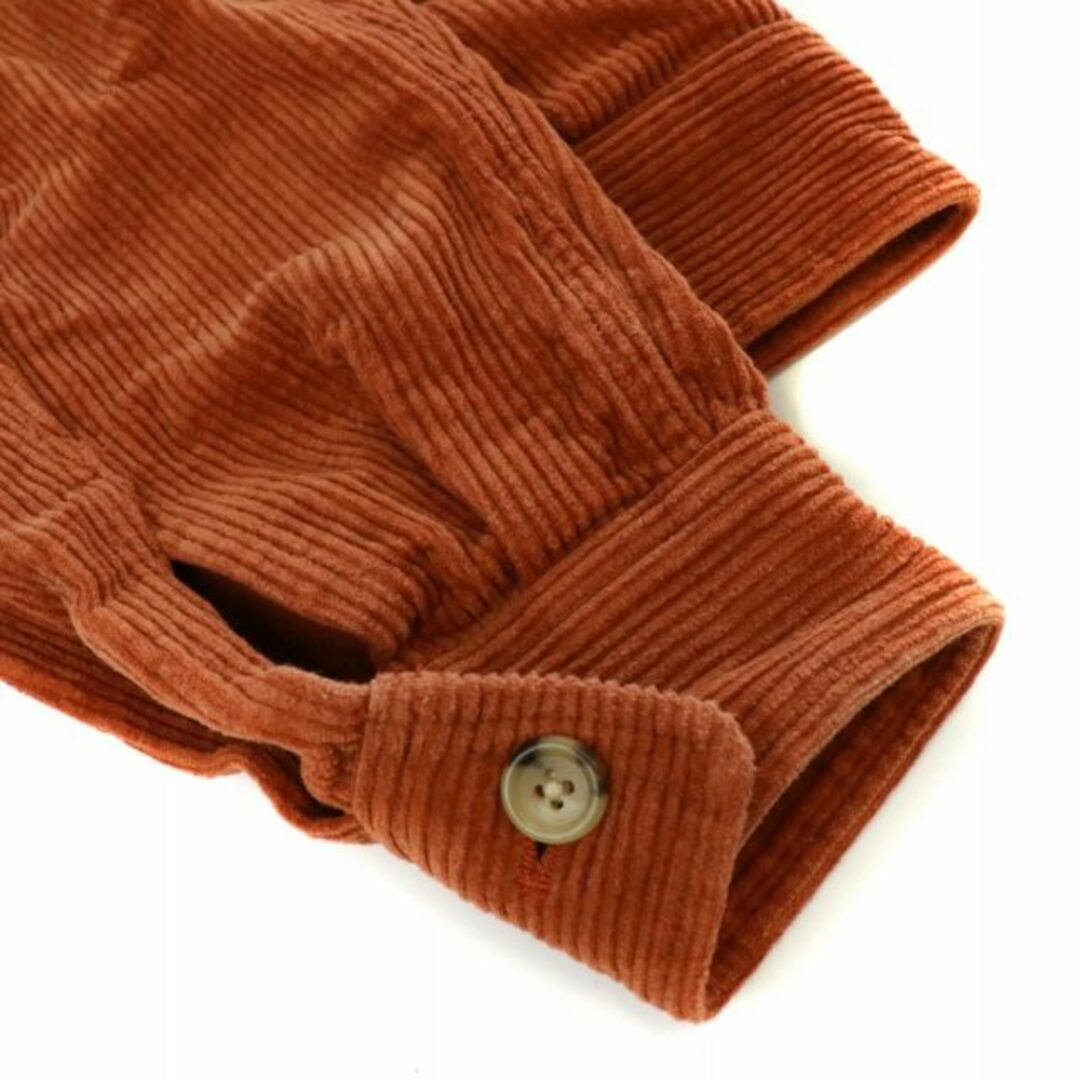 Ungrid(アングリッド)のアングリッド シャツジャケット コーデュロイ ビッグシルエット F 茶 レディースのジャケット/アウター(その他)の商品写真