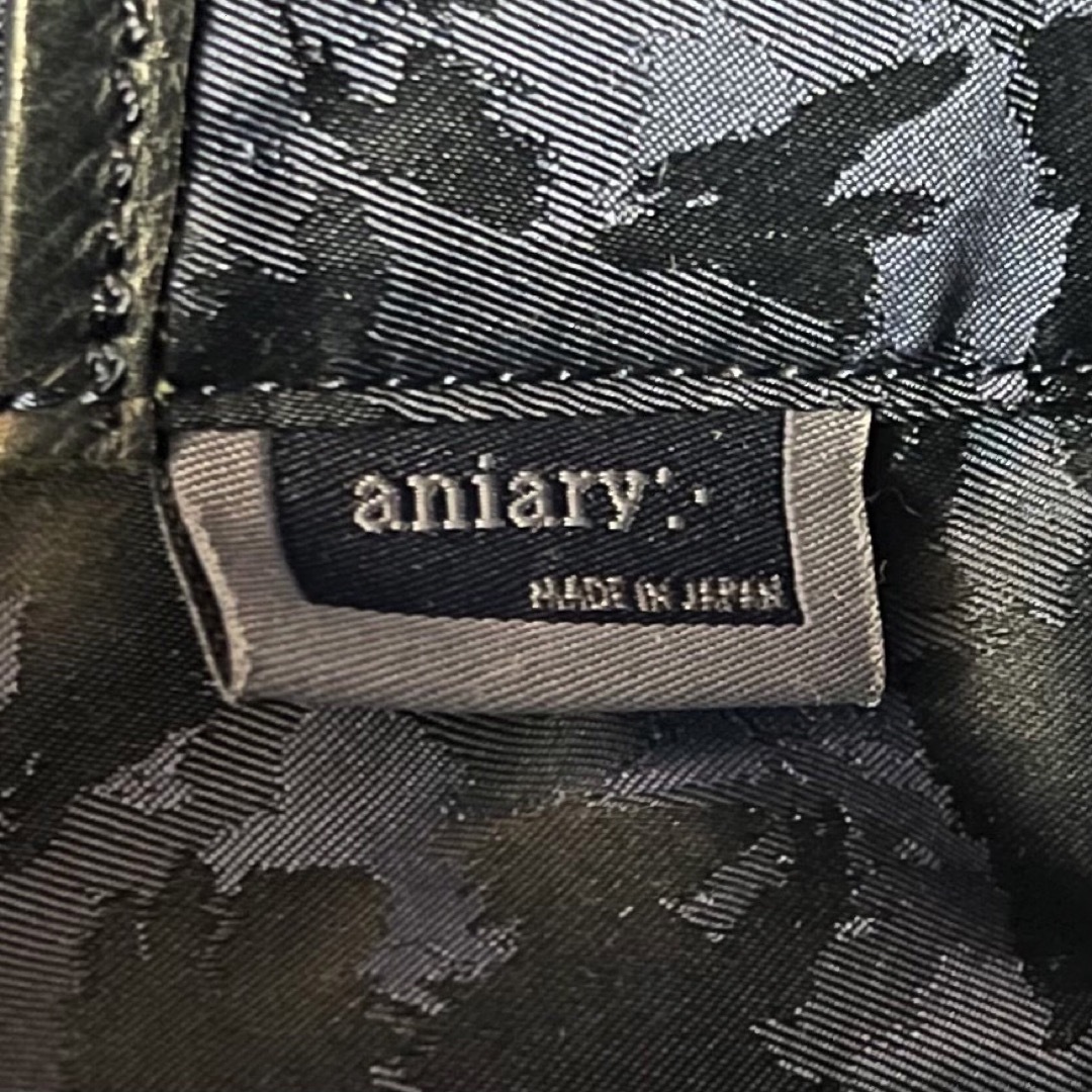 aniary(アニアリ)の人気♡A4可♡美品♡aniary アニアリ レザー 2way ショルダーバッグ  メンズのバッグ(ショルダーバッグ)の商品写真