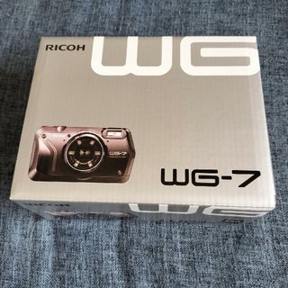 リコー(RICOH)のリコー タフネスカメラ WG-7 ブラック(1台)(コンパクトデジタルカメラ)