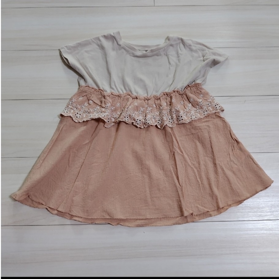 apres les cours(アプレレクール)のアプレレクール　半袖Tシャツ 140 キッズ/ベビー/マタニティのキッズ服女の子用(90cm~)(Tシャツ/カットソー)の商品写真