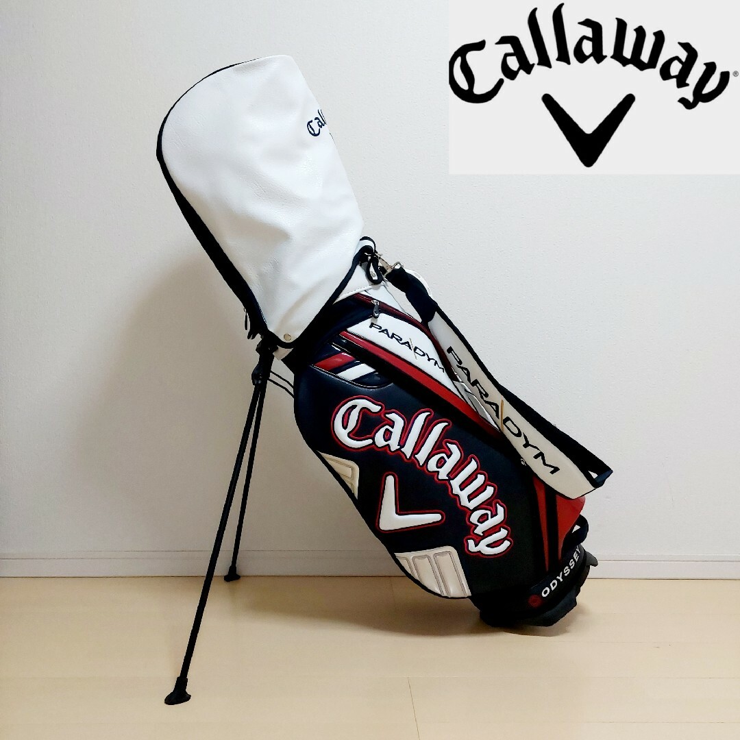 Callaway(キャロウェイ)の【Callaway】美品キャロウェイ キャディバッグ スタンド式 ツアーモデル スポーツ/アウトドアのゴルフ(バッグ)の商品写真