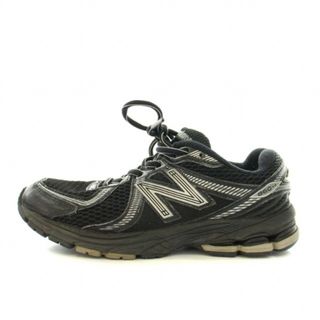 ニューバランス(New Balance)のNEW BALANCE ML860XC スニーカー メッシュ レザー US5 黒(スニーカー)