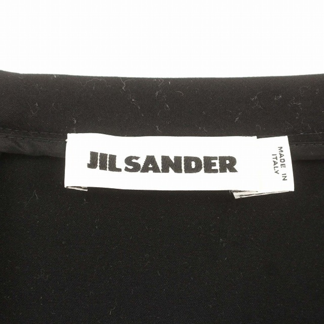 Jil Sander(ジルサンダー)のジルサンダー スカート ウール ヒザ下 ミモレ フレア 36 S 黒 ブラック レディースのスカート(ひざ丈スカート)の商品写真