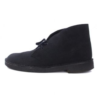 クラークス(Clarks)のclarks オリジナルズ デザートブーツ チャッカブーツ 25cm 黒(ブーツ)